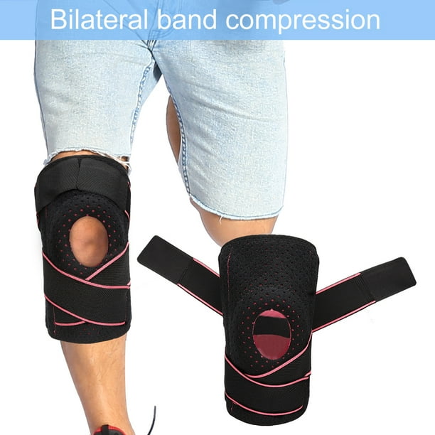 Lot De 2 Genouillères De Compression Polygon Pour La Course à Pied