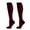 Red, variant on Socks for Women Breathable 1 Pairs Unisex Compression Knee High Fashion Heart Pattern Funny Gift Teen Girls Cotton Pregnancy Sports Travel Flight Lightweight Womens Socks Watermelon red L