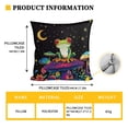 thumbnail image 3 of FOR U DESIGNS Frog Mushroom Moon Star Print 3 Pcs RV Dinette Cushion Covers Comfortable Replacement Camper Cushion Slipcover Furniture Protector 1 Backrest Cover 1 Bench Cover and 1 Pillowcase, 3 of 8