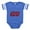 Royal Blue, variant on CafePress - Baby Bear - Cute Infant Baby Football Bodysuit