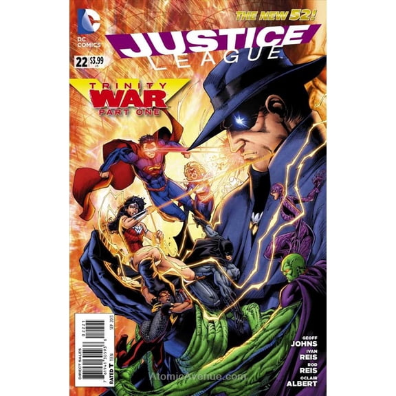 Justice League (2nd Series) #22A VF ; DC Comic Book