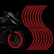 thumbnail image 1 of Leasinder 16 Pegatinas Reflectantes De 17 A 19 Pulgadas Para Llantas De Motocicleta, Ruedas De Motocicleta, Coche, Bicicleta, Bicicleta, Decoración De Seguridad Nocturna, Pegatinas Reflectantes Univer, 1 of 5