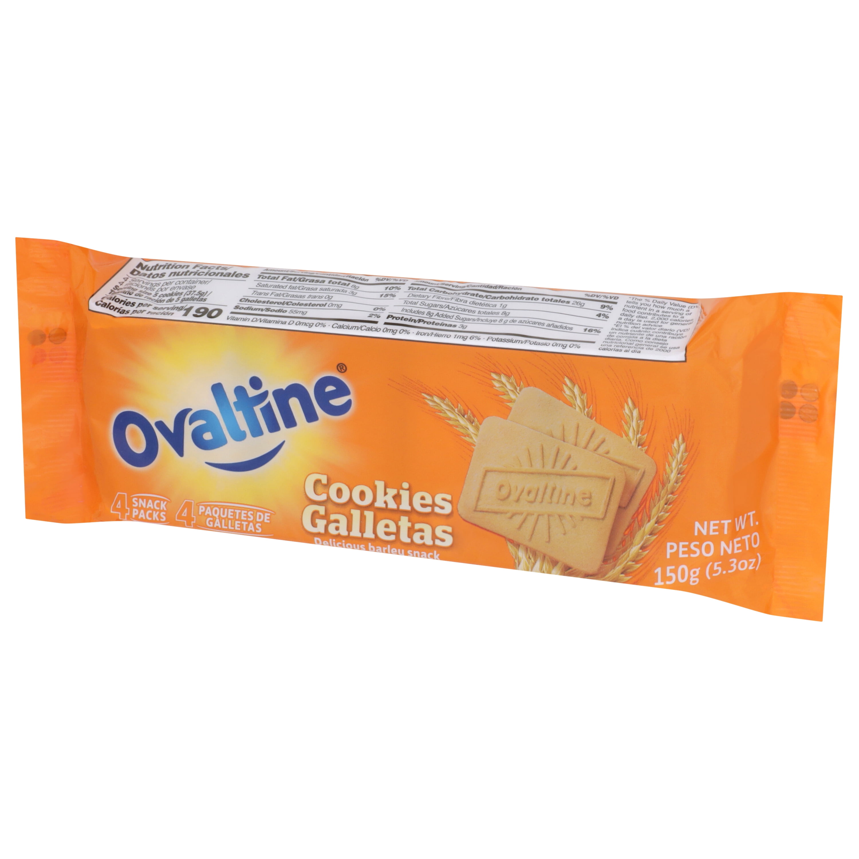 (12 pack) Ovaltine Cookies, 5.3 oz Bag