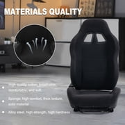 Marada Racing Cockpit with Seat Foldable Compatible with Logitech G25 G27 G29 G920 Thrustmaster T80 T150