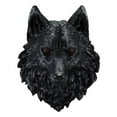 thumbnail image 4 of Ebros Large Black Wolf Head with Blood Eyes Wall Decor Plaque 16.5" Tall, 4 of 7