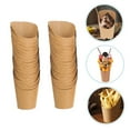 thumbnail image 4 of LOLIPPYY 100Pcs Snack Containers for Storage Brown Paper Potato Cups for Treats and Candy, 4 of 8