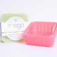 thumbnail image 2 of Frego Award-Winning Plastic-Free Glass and Silicone Food Container | 2 Cups | Variety Pack - Blue, Orange, Lime Green and Honeysuckle, 2 of 7