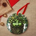 thumbnail image 4 of Christmas Ornaments Green Man, Green Man Ornament, Green Man Keepsake, Green Man 9miE9y, 4 of 4