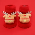thumbnail image 5 of SYNPOS 0-1T Christmas Baby Non Slip Warm Socks Baby Boys Thick Winter Socks with Grips for Baby Girls Non Skid Socks, 5 of 8