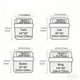 thumbnail image 4 of HGmart warm and thick full 3 pieces comforter sets are available in four sizes, perfect for cold winters, combining warmth and breathability., 4 of 4