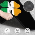 thumbnail image 3 of KAKALAD Irish Shamrock Clover Car Floor Mats 4PC Set Carpet Protection, Universal Fit for Car SUV VA & Truck, Vehicle Front & Rear, 3 of 7