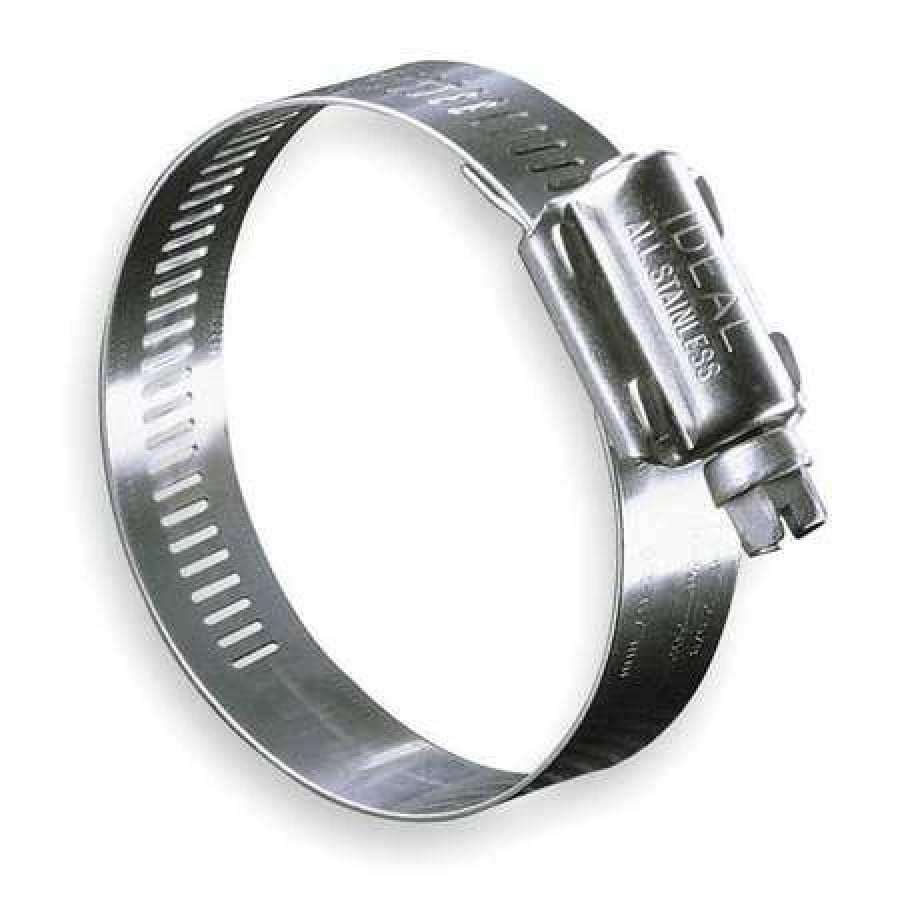 Saim 52mm to 76mm Diameter Stainless Steel Hoop 3 Worm Drive Hose Clamp Ring 2 Pcs