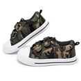 thumbnail image 2 of Bocca Kid's Walking Sneakers Black Dots Boys Canvas Shoes Size 9, 2 of 6