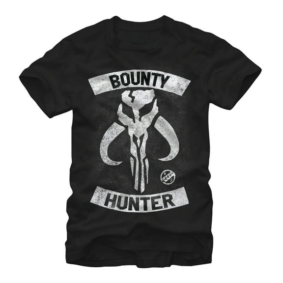 Men's Star Wars Bounty Hunter Mandalore Graphic Tee Black Small