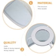 thumbnail image 4 of 1pc Simple Cloth Lampshade Home Office Chandelier Lampshade Table Lamp Accessory, 4 of 8
