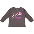 thumbnail image 3 of Inktastic I Love My Papa Girls Long Sleeve Toddler T-Shirt, 3 of 5