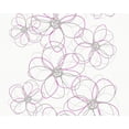 thumbnail image 1 of Ok6, Textile Natural Fresh Garden White Wallpaper Roll, 1 of 2