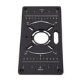 thumbnail image 1 of Trimming Machine Flip Board, 2 Units Anodized Aluminum Alloy High Strength Router Plate  for DIY, 1 of 7