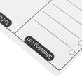 thumbnail image 4 of HLONK Erasable Magnetic Message Board Refrigerator Magnet Schedule Whiteboard, 4 of 5