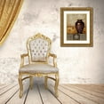 thumbnail image 3 of Marcon, Michael 19x24 Gold Ornate Wood Framed with Double Matting Museum Art Print Titled - Mahogany Urn I, 3 of 4