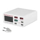 thumbnail image 1 of La Estación Rápida Del Cargador USB 6 Vira Hacia Atrás El Control 3.0 Exhibición LCD Digitaces 65W/30W/20W, 1 of 9