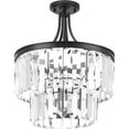 thumbnail image 3 of P2326-20-Progress Lighting-Glimmer - Close-to-Ceiling Light - 3 Light - Drop Shade in Luxe and New Traditional and Transitional style - 16.25 Inches, 3 of 6