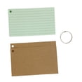 thumbnail image 3 of koolsoo Lined Paper Refills Memo Pads Home Office Supplies Narrow Ruled Writing Pads Light Green, 3 of 9
