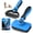 Blue, variant on Professional 3PCS Self Cleaning Slicker Brush & Pet Grooming Rake & Flea Comb for Dogs,Cats and Horses | Double-Sided Dematting Comb & Skin Friendly Deshedding Grooming Tool | Pet Supplies
