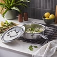 thumbnail image 3 of Demeyere Industry 5-Ply 3-qt Stainless Steel Saute Pan with Handle Helper, 3 of 9