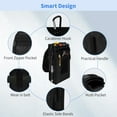 thumbnail image 5 of KENOBE Electrician's Belt Tool Pouch - Multitool Organizer, Nylon Tactical Holster, Utility Sheath for EDC Gear & Cellphone, Black, 5 of 8