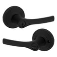 thumbnail image 1 of Manija de puerta de entrada Kwikset Henley con cerradura y llave Palanca reversible con llave segura Exterior para entrada principal y dormitorios Negro mate Resistente a golpes Smartkey Rekey Segurid, 1 of 5
