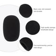 thumbnail image 4 of Shisuyan 5Pcs Sponge Mic Protectors Professional Protective Microphone Caps (Black), 4 of 9