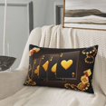 thumbnail image 5 of Honeii Casino Playing Cards Pattern Decorative Throw Pillow Case - Elevate Your Couch, Sofa, or Bed with Stylish Home Decor-14"x20", 5 of 6