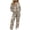 Bow Camo, variant on Women's 2 Piece Lounge Set Zip Up Hoodie and Baggy Sweatpants Cozy Trendy Matching Outfit, Fashionable and Stylish, Camo Print