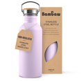 thumbnail image 1 of Botella de Agua Bambaw 1 L Sin Aislar Libre de BPA Lilac, 1 of 8
