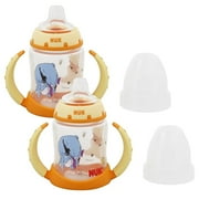 NUK Disney Winnie the Pooh 5 Ounces Learner Cup Silicone Spout, 6+ Months, 2 Count