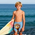 thumbnail image 6 of Boys Girls Summer Swim Trunks with Cute Print - Breathable Soft Fabric Shorts for Pool Beach Play, 6 of 9