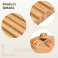 thumbnail image 3 of Tablas de servir decorativas timcorr Bandejas de madera de pino 11,8 x 9,8 pulgadas y 5,9 x 5,9 pulgadas, 3 of 5