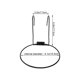 thumbnail image 2 of unbranded 2Ud Base Colgante Para Macetas De Interior En Hierro Negro Para Estilo Y Drenaje, 2 of 8