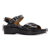 Patricia Nash Women's Leila Wedge Sandals Black Size 9.5 M