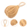 thumbnail image 3 of Campanas tejidas de ratán, sonajeros tejidos para bebés, anillos de agarre para bebés, juguete educativo, juguete Gip, 3 of 8