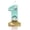 A001- Clear (A), variant on Birthday Cake Candle, Number 1 Candle, 1St Birthday Candle, Mermaid Theme Birthday Decorations, Teal Gold Glitter Seashell Pearl Cartoon Number Candle for Under The Sea Themed