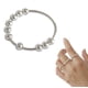 thumbnail image 4 of Anillo giratorio, anillo antiansiedad con anillo antiansiedad, anillos de acero inoxidable, características líderes en su clase, 4 of 8
