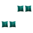 thumbnail image 3 of Maytalsory 2x Stylish And Luxurious Ambiance Velvet Cushion Cover Symmetrical Gold Thread green 2Set, 3 of 6