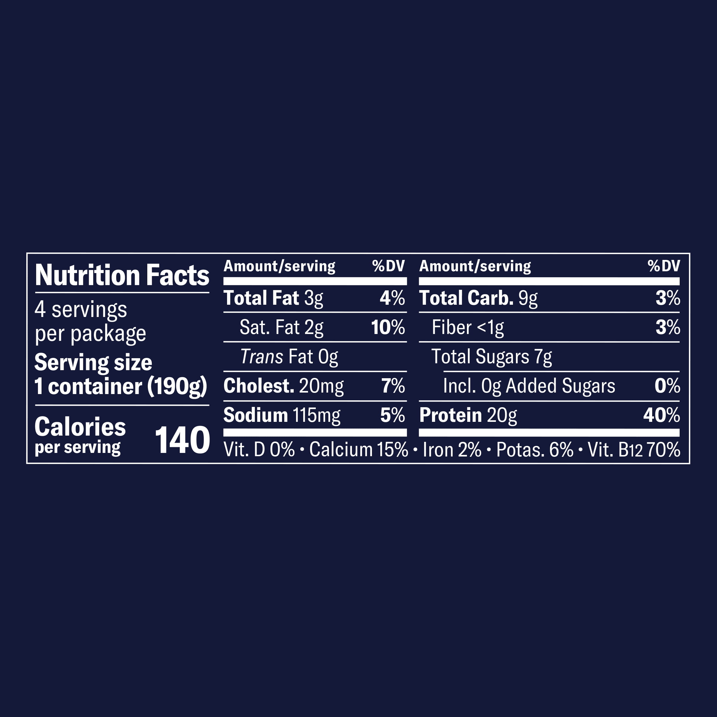 Chobani 20G Protein Low-Fat Greek Yogurt Cherry Berry 6.7oz 4 Pack