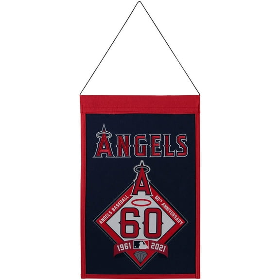 Los Angeles Angels 18'' x 12'' 60th Anniversary Champs Banner
