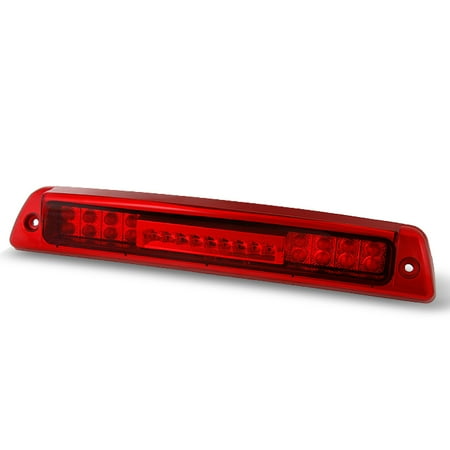 Pickup Led Third Brake Light - 94-01 Dodge Ram Pickup 1500 2500 3500 LED 3rd Brake Light Rear Red Tail Lamp