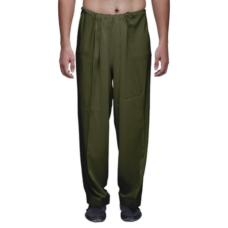 

Atasi Adjustable Men Drawstring Ethnic Bottom Pant Ready made Rayon Pajama