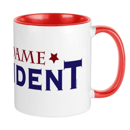 

CafePress - Madame President Mugs - Ceramic Coffee Tea Novelty Mug Cup 11 oz
