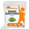 BulkSupplements.com Organic Alfalfa Grass Powder, 5g - Green Superfood Powder (250g- 50 Servings)